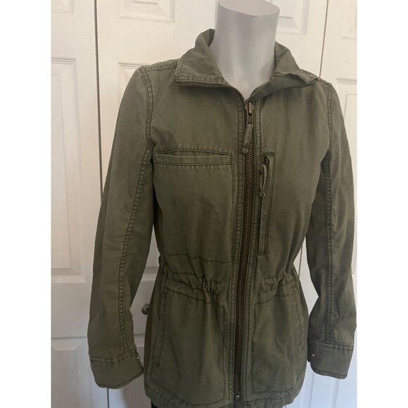 Madewell Green Utility Jacket Size XS - Picture 4 of 7